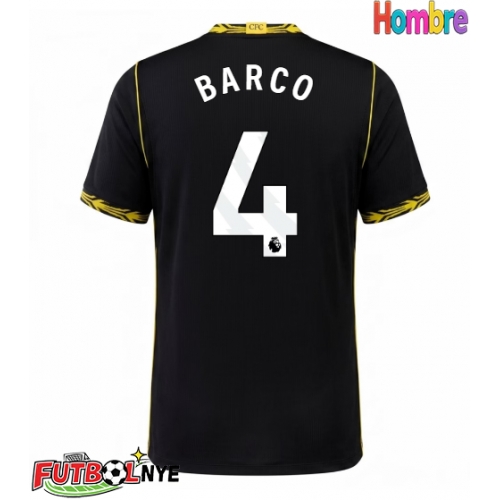 Camiseta Chelsea Valentin Barco #4 Visitante Equipación 2026-27 manga corta